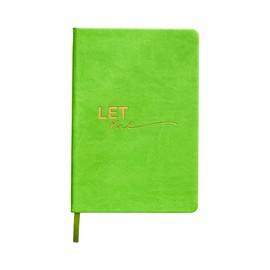 Let Me Journal – Vibrant Green Journal for Self-Care, Mindfulness, and Mental Health | Inspired by the Viral Let Them Mindset | 160 Lined Pages with Gold Foil & Bookmark
