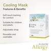 Fusion Allergy Cooling Mask - Featuring HydroCool Technology - A