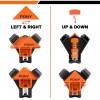 PONY 4-Pack Quick-Release Corner Clamp 90° Right Angle Single Handle