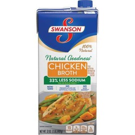 Swanson Natural Goodness Chicken Broth Carton - 32oz (Pack of 4)