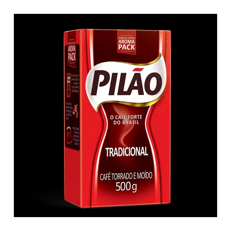 Pilao Coffee Traditional Roast and Ground- Café Pilao Tradicional -