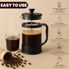 Utopia Kitchen Borosilicate Glass French Press Coffee Maker 34 oz,