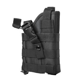 M1Surplus MOLLE Style Black Tactical Pistol Holster - Fits SIG P229 P226 P250 P270 P320 M17 P322 SP2022 Mosquito Colt 1911 CZ-P10 Remington RP9 Springfield XD Full Size Pistols