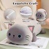 Kawaii Siamese Cat Plush – Mommy Cat with 4 Baby