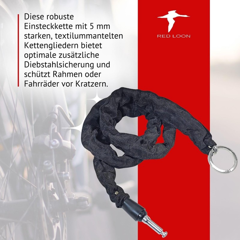 Red Loon BRI-950B Chain - Lock Extension Compatible with AXA