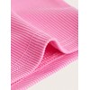 Floerns Girls Dance Shorts Breathable Rib Knit Athletic Running Biker
