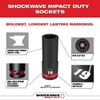 Fits Milwaukee 49-66-7014 SHOCKWAVE 1/2" Impact Duty Metric Deep Socket