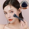 Serendi Moisturizing Adhesion Magic Puff and Foundation Brush Set Black 2ea