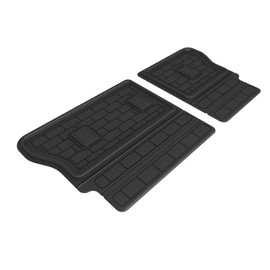 3D MAXpider Custom Fit Kagu Seatback Protector (Black) Compatible with Genesis GV70 2022-2025 - Seatback Protector