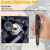 Brake Fluid Liquid Tester Pen, Brake Fluid Tester with 5