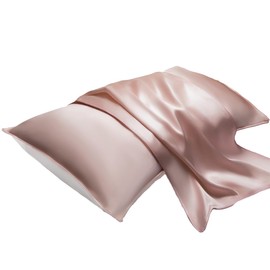 AOYANEI MKRKB-3 Silk Pillowcase, 25 Momme, Natural, 100% Silk, One-sided Silk, Envelope Type, Pillowcase, Sleeping Habits, Beautiful Hair, Suitable for Sleeping, Washable, Antibacterial, Odor