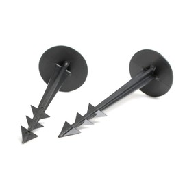 100 pieces of 125 mm / 5 in Ground Cover Fixing Anchor Pegs Garden Weed Membrane Landscape Fleece