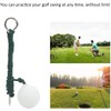 BTIHCEUOT Golf Practice Swing Fly Rope Ball for Outdoors Club