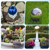 M METERXITY 1-Pack Gazing Globes 4.7 in 201 Stainless Steel,