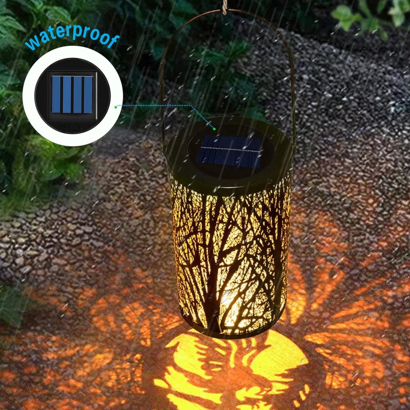 ULEMONDEE Replacement Solar Panel Perfect for Outdoor Lantern Lights Garden