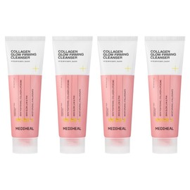 Mediheal Collagen Tight Glow Cleansing Foam, 4 Pieces, 120ml / 메디힐 콜라겐 탱글결광 클렌징폼, 4개, 120ml