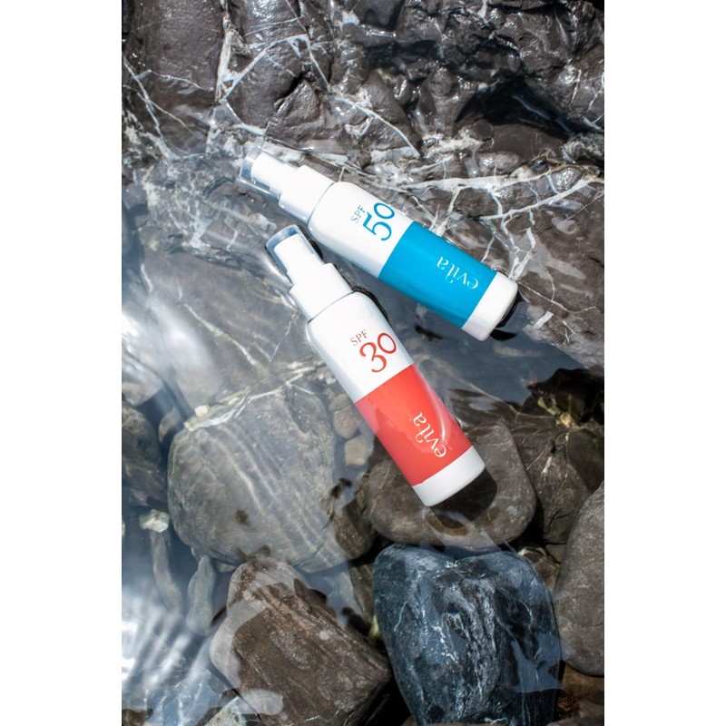 Eco frendly SPF Evita Cosmetic Sonnencreme, Sonnenschutz, Sonnenschutzspray hoher Schutz
