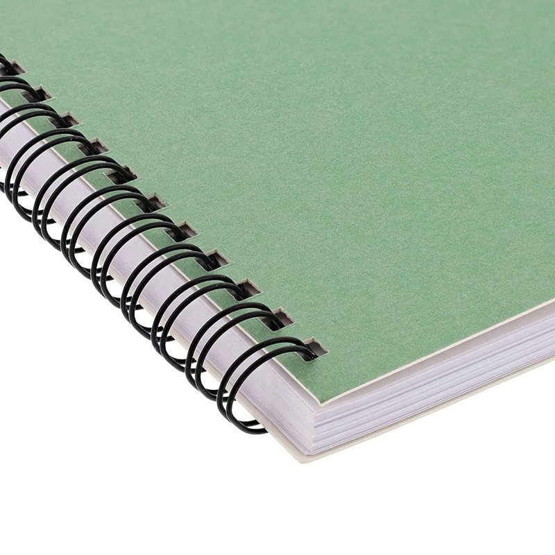 5 Pack 6x8 inch Spiral Journals, Small Notebooks Bulk with