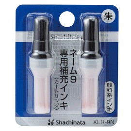 Shachihata Name 9 Dedicated Refill Ink Red XLR-9N