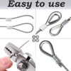 AFences 1/8" Wire Rope | 165FT Stainless Steel Cable with