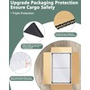 Piskyet Washer Dryer Countertop,Laundry Countertop with Edge Rails,27.5" Depth x
