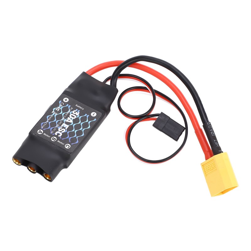 30A ESC Brushless Speed Controller with XT60 3.5mm Plugs for