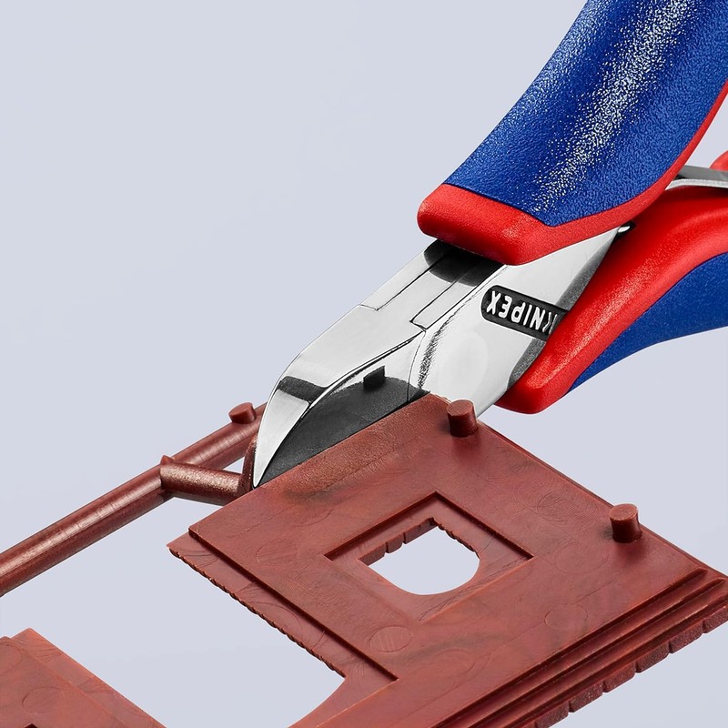 Knipex 77 22 115 SB Electronics Diagonal Cutters with Round