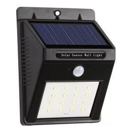 Misorel Lampara Solar  Led Con Sensor De Movimiento Jardin Exterior