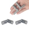 Pack of 10 T-Nut Inner Angle Connector Corner Angle T