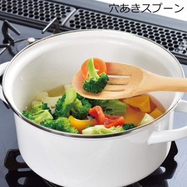 Remark Natural Kitchen Tools Set (Bamboo Slotted Spoon, Turner, Spatula)