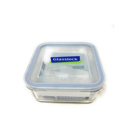 GLASS LOCK 900ml Square Food Container, 1 EA