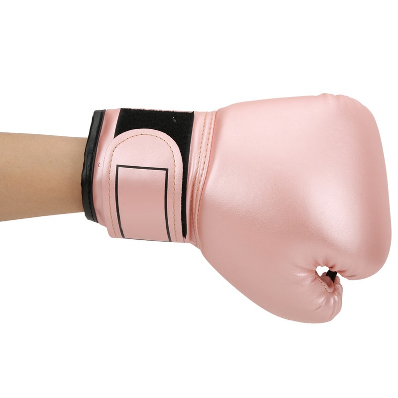 Breathable PU Leather Boxing Gloves Kid Sanda Sparring Sandbag Mitts