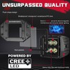 OFFROADTOWN Flush Mount LED Pods with Wiring Harness, 5'' 12,000LM