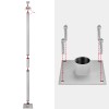Sun Sail Pole Post 8ft Aluminum Freestanding Shade Accessories for