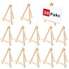 26 PCS 9 Inches Tabletop Easels,Wood Easels, Easel Stand for