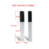 FRCOLOR 6pcs Fashion Lip Gloss Tube Lip Sub Package Bottle