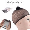 Men Short Blonde Wig Middle Parting Blond Layered Hair for