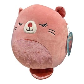 Jazwares Squishmallows Darlene 8" Velvet Beaver Plush Toy Soft Stuffed Animal By Jazwares