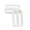 Multi-Size Straps Webbing Slide Triglides Slider SORTUMOLA White Plastic Slide