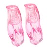 Healvian 2pcs Shape Lip Gloss Tubes Refillable Thick Lipstick Containers