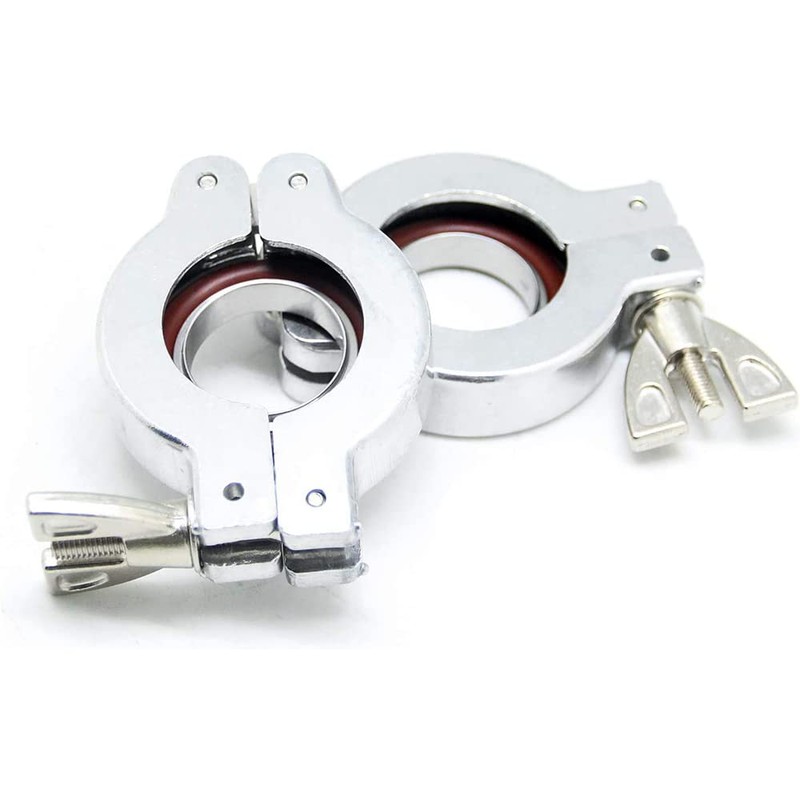 2 Sets KF-25 Aluminium Wing Nut Hinge Clamp + KF25