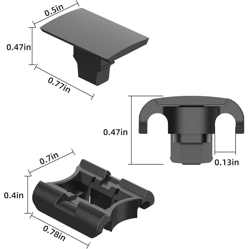 Mlok Cable Management,WCK Wire Control Kit Cable Management for Mlok,Pressure
