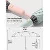 KCKEYS Ten Bone Umbrella Automatic Reflective Men's Large Folding Umbrella