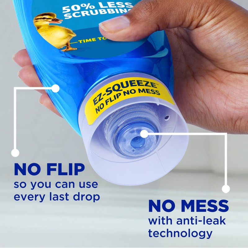 Dawn Ultra EZ-Squeeze Dish Soap Liquid, Dishwashing Liquid, Grease Removal,