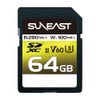 SUNEAST SDXC CARD 64GB UHS-II V60 MAX 280MB/s U3 4K