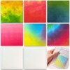 ELII Transparent Sticky Notes,Glitter 3x3 inch Clear Bible Sticky Notes,400Pcs
