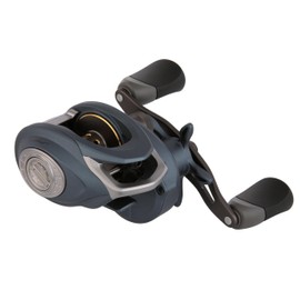 Pflueger President Baitcast Low Profile Reel, Freshwater Fishing Reel, Left Handle Position, Graphite Construction, Multi Disc Star Drag System