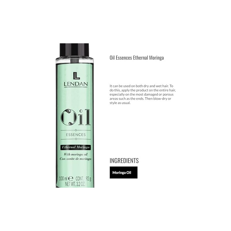 Lendan LD Oil Essences E.Moringa Hair Oil - 100 ml