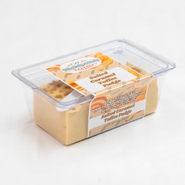 Valley Fudge, Salted Caramel Toffee, Fresh Artisan Fudge, Real Butter, Gourmet Candy, One Pound Package