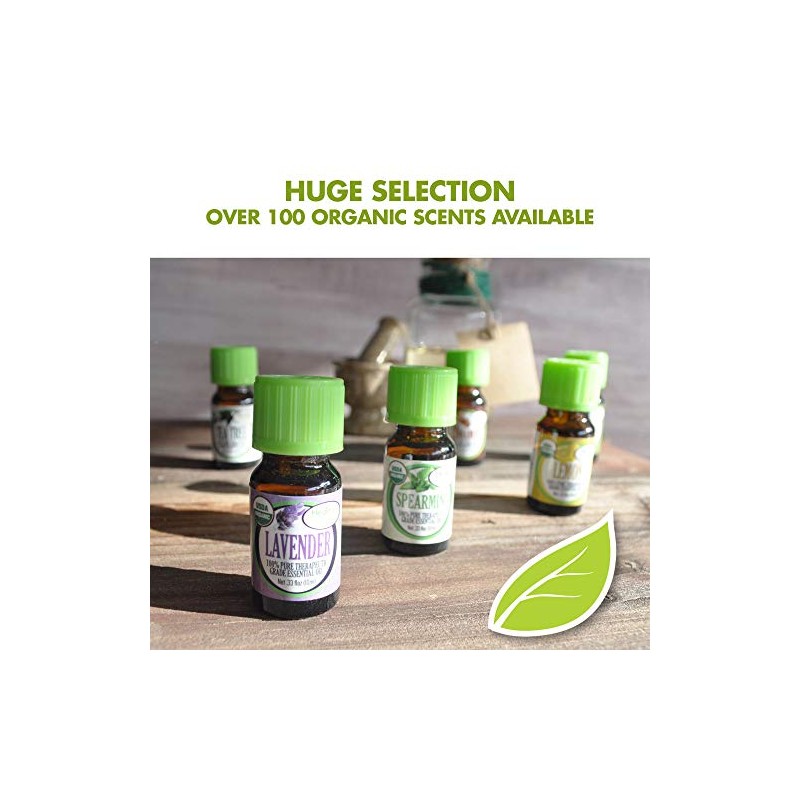 Healing Solutions Organic Lavender Essential Oil (2 oz / 60